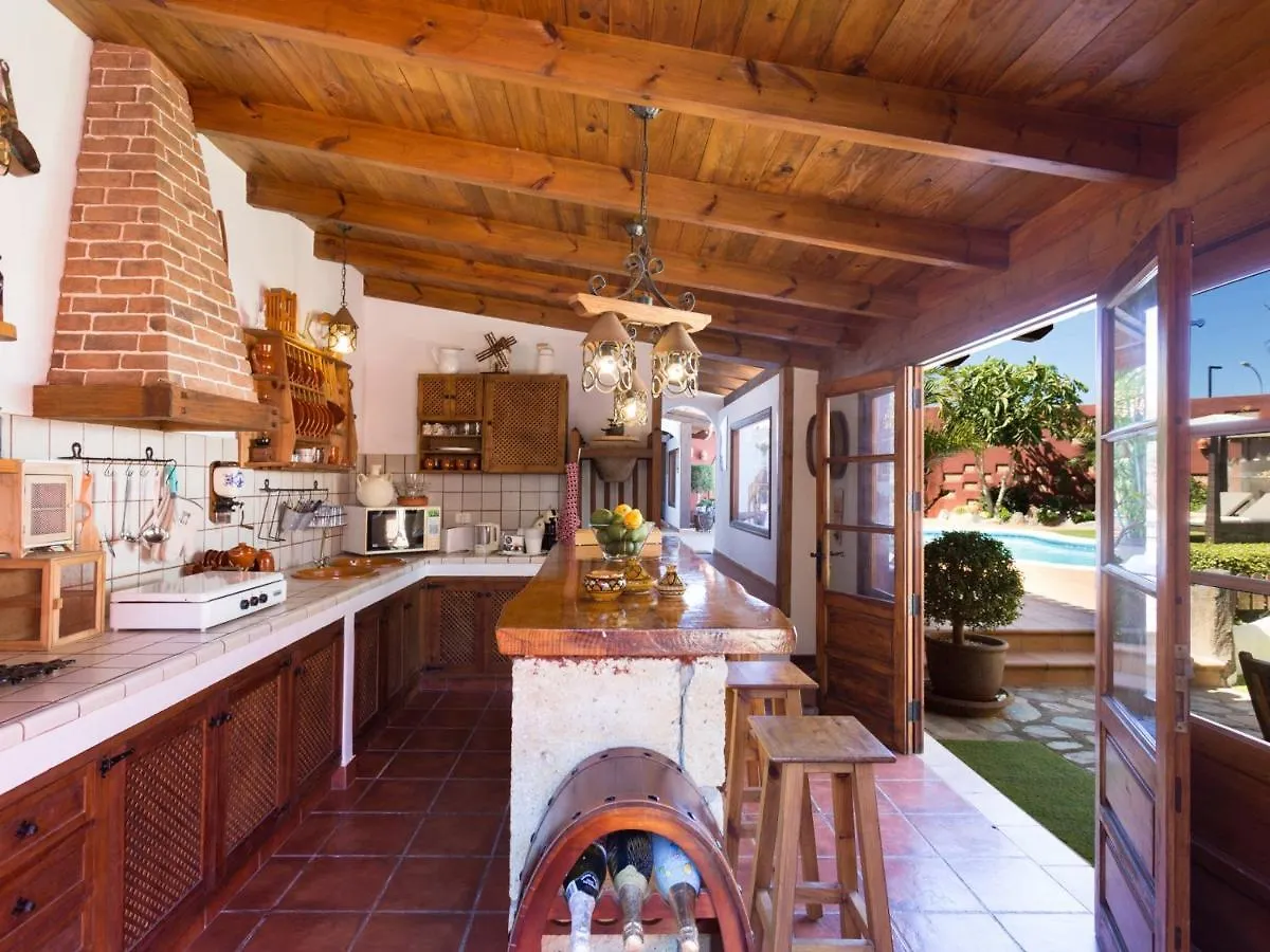 Villa Male: Oasis De Tranquilidad Con Piscina En El Corazon De Los Silos - Es-279-6 스페인